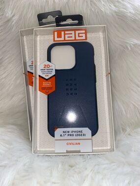 UAG Civilian Protective Case for 6.1" iPhone Pro — Navy Blue